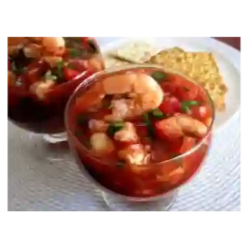 Ceviche de camarones