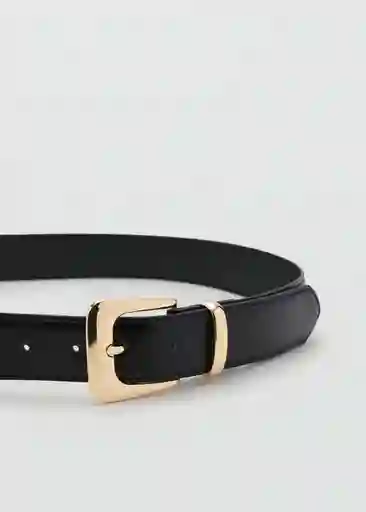 Cinturón Apen Negro Talla L Mujer Mango