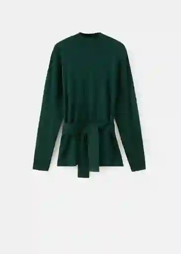 Saco Jersey Vieiri Botella Talla L Mujer Mango