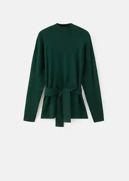 Saco Jersey Vieiri Botella Talla L Mujer Mango