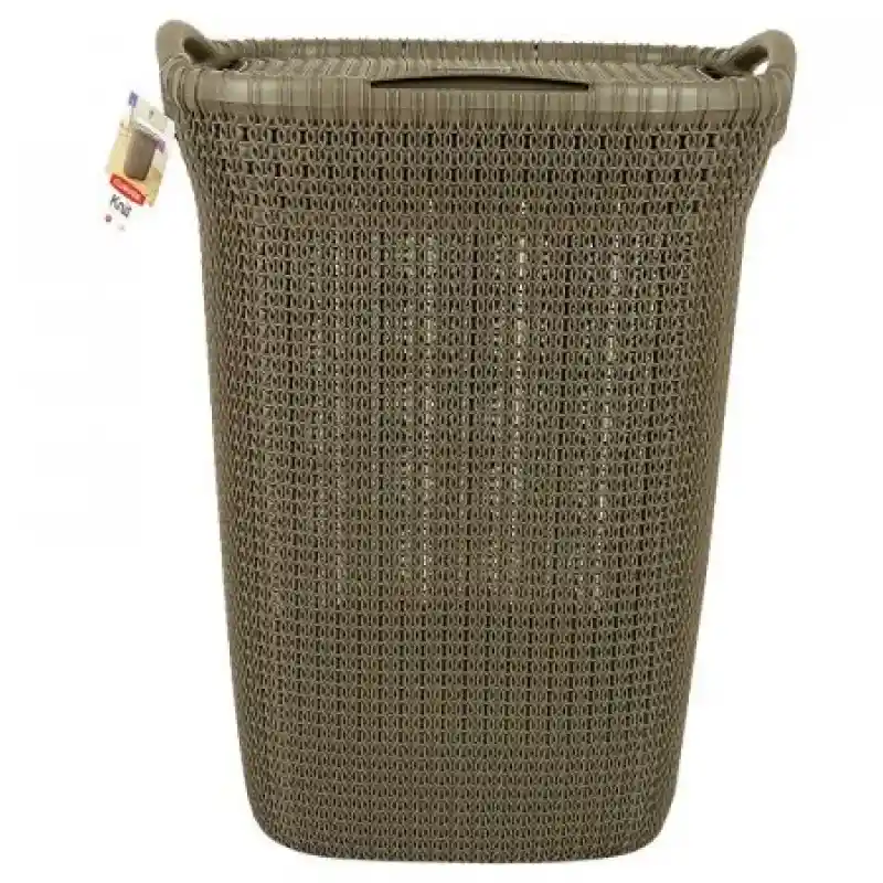 Curver Home Cesta De Ropa Knit Café 57 Lt 228410