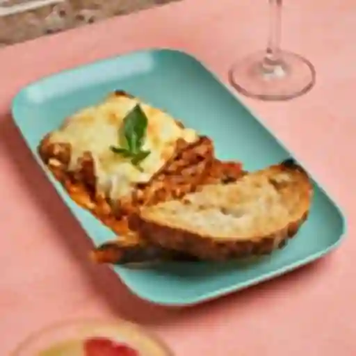 Lasagna boloñesa