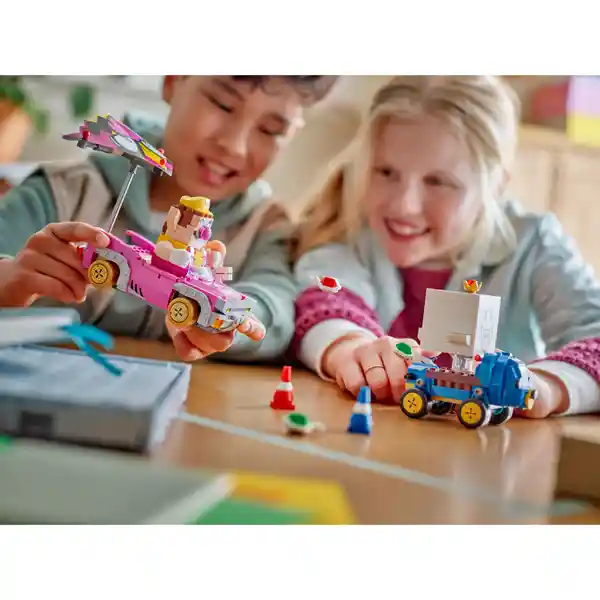 Set Construcción Mario Kart Wario y Rey Boo Lego