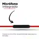 Miniso Audífonos de Cable Clásico Rojo 1.2 m