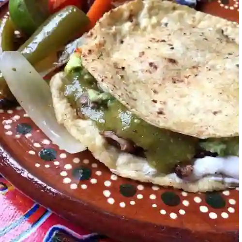Gringa maíz de arrachera