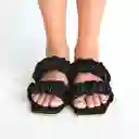 Sandalias Plana Marlee Negro Talla 39