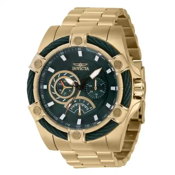 Invicta Reloj Bolt Hombre Dorado 46866