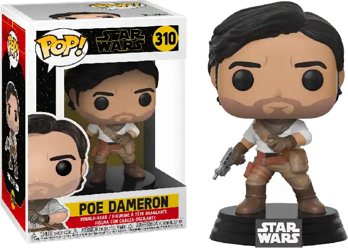 Funko Pop Figura Star Wars The Rise of Skywalker Poe Dameron