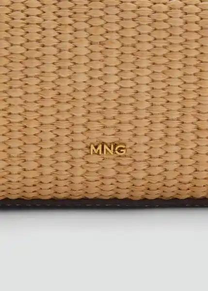 Neceser M Mateo Cuero Talla 99 Mujer Mango