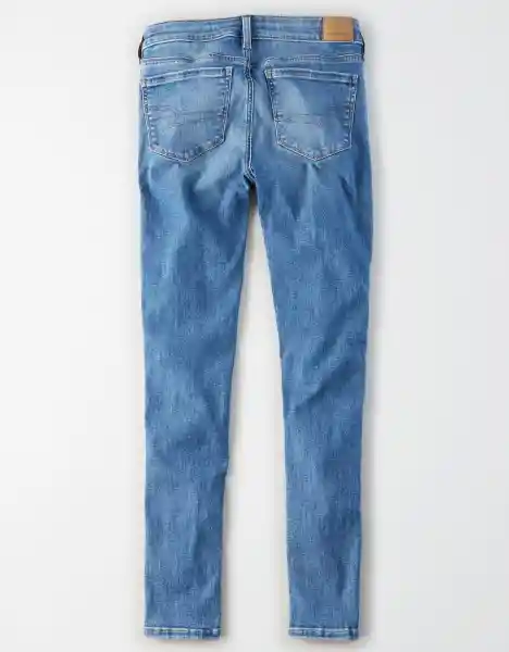 American Eagle Jegging Next Level Azul Brillante Talla 6 Long