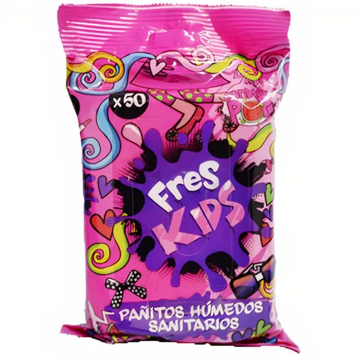 Fres Kids Pañitos Húmedos Sanitarios Aroma Sandía Pop