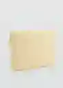 Funda M Sorbete Amarillo Pastel Talla 99 Mujer Mango