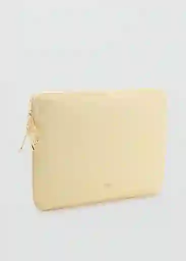 Funda M Sorbete Amarillo Pastel Talla 99 Mujer Mango