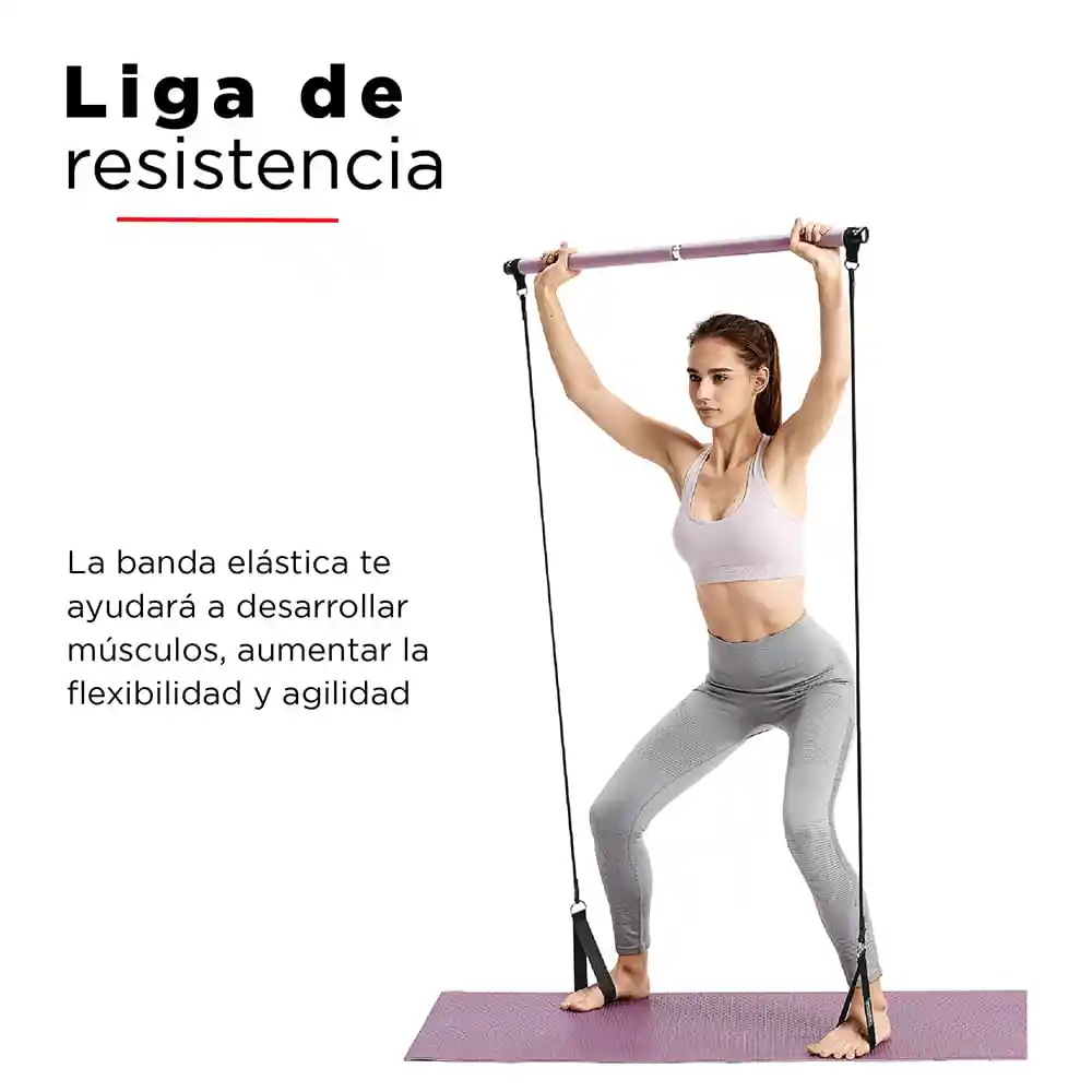 Miniso Pilates Shaping Resistance Sports Color Morado