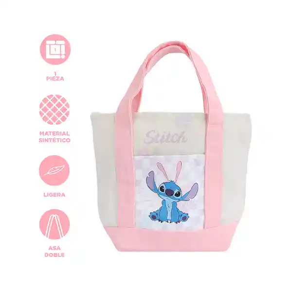 Bolso Disney Lilo & Stitch Rosa Miniso