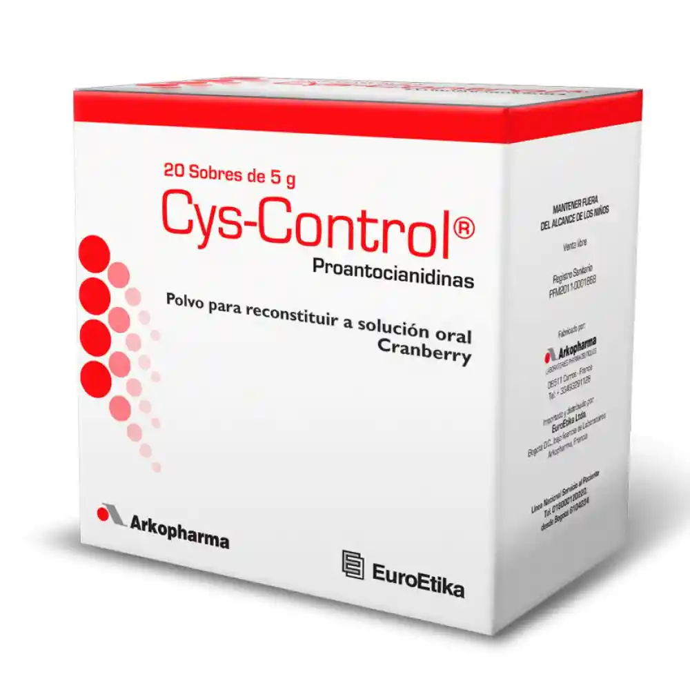 Cys-Control Polvo para Reconstituir Solución Oral