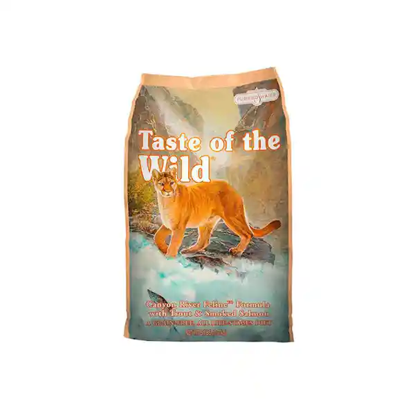 Taste of The Wild Alimento Para Gato Canyon River Trucha 5 Lb