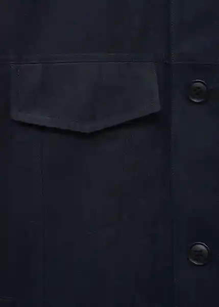 Chaqueta Egan Navy Talla M Hombre Mango