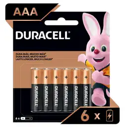 Duracell Pilas Alcalinas AAA