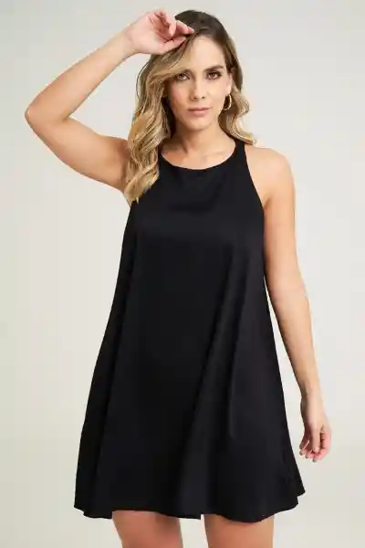 Vestido Singapur Color Negro Talla M Ragged