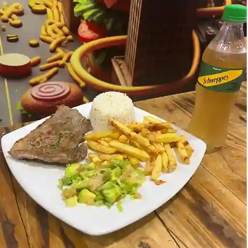 Combo parrilla res