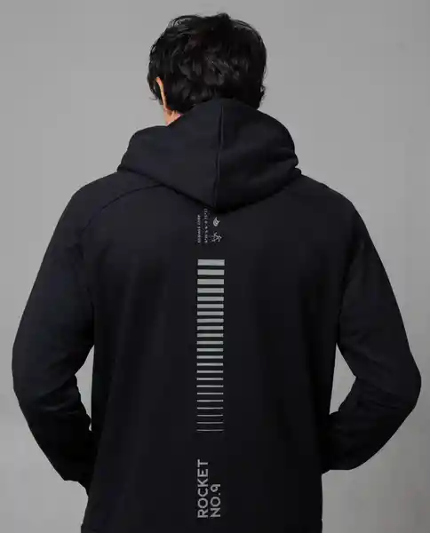 Buzo Hombre Negro Talla S 181G002 Rifle