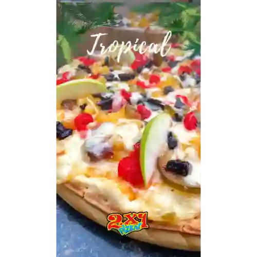 2X1 Pizza Mediana Tropical 28 Cm