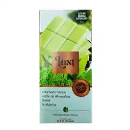 Lust Chocolate Blanco té Matcha 70%