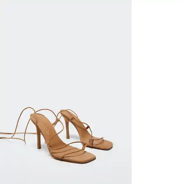 Sandalias Tyra Arena Talla 37 Mujer Mango