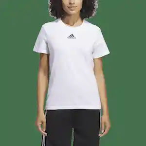 Adidas Camiseta Small Logo Mujer Blanco Talla S Ref: IW4983