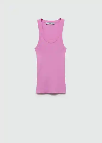 Top Riri Rosa Talla XS Mujer Mango