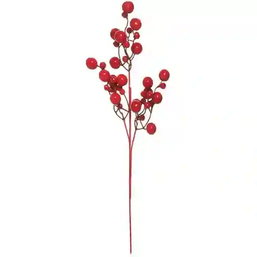 Adorno Relleno Bayas Rojo 48 cm 831-Mx2467-2563 Finlandek