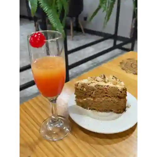 Porcion De Torta Ret Velvet