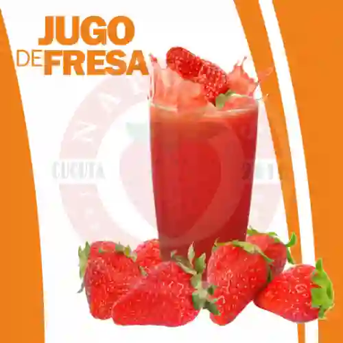 Jugo de Fresa