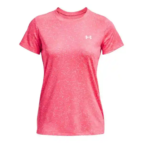 Under Armour Camiseta Tech Nova Ssc Rosado Para Mujer Talla LG