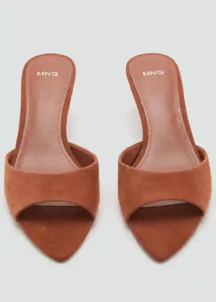 Sandalias Pepa Terracota Talla 37 Mujer Mango