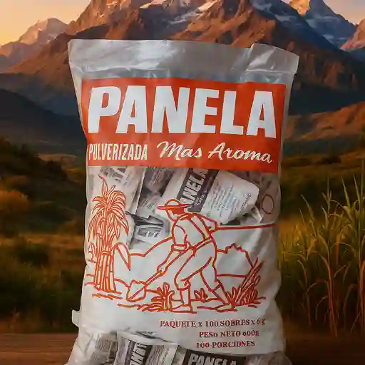 Panela Pulverizada X 100 Sobres
