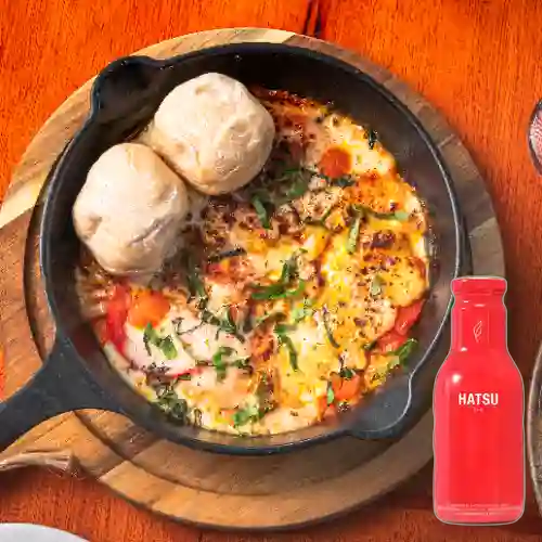 Combo Huevos Napolitanos + Hatsu Rojo 400 ml