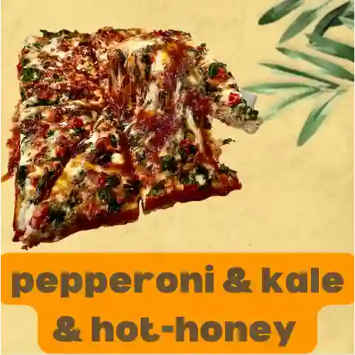 Pepperoni & Kale Hot Honey