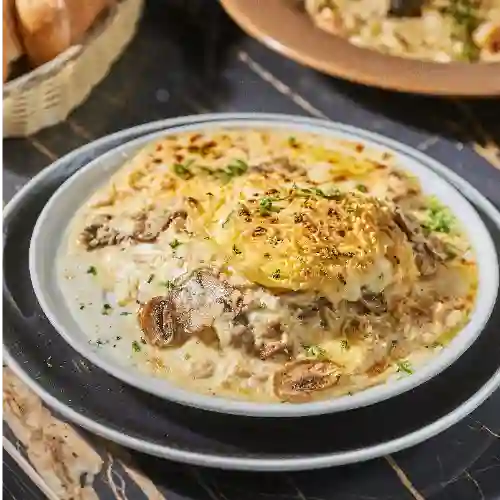 Lasagna Pollo Champiñones