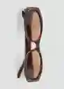 Gafas de Sol Mila Chocolate Talla 99 Mujer Mango