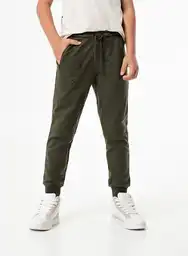 Jogger Tiro Medio Verde 1 Talla 12