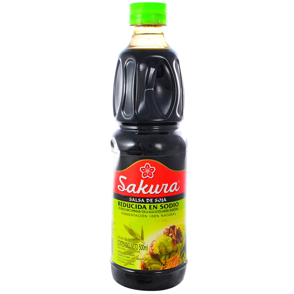 Sakura Salsa de Soya Reducida en Sodio 500ml