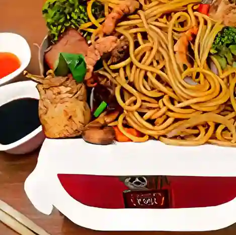 Low Mein con Pollo