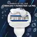 GILLETTE Mach 3 Cuerpo Repuestos para Cuchilla de afeitar con 3 Hojas 2 Repuestos Máquina de Afeitado Corporal Afeitadora para Hombre Zona Intima