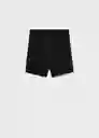 Short Situ Negro Talla M Mujer Mango