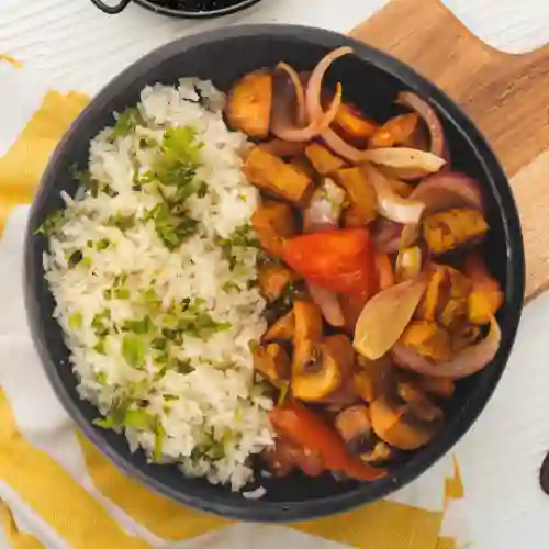 Lomo de Seitán Salteado
