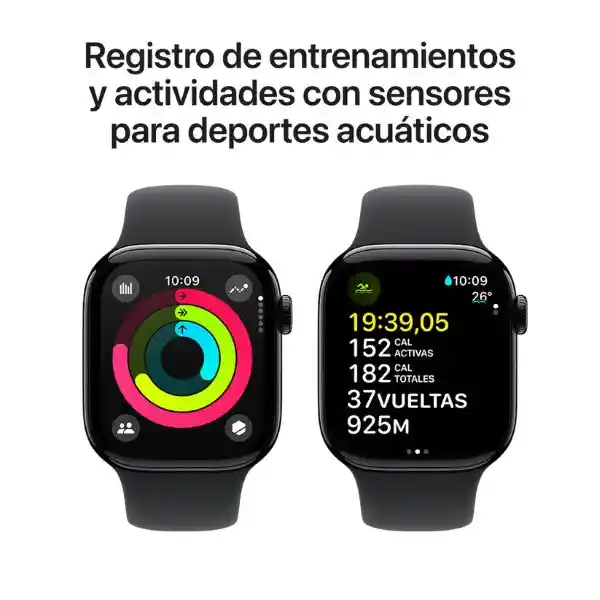 Apple Watch Series 10 Gps Jet Black Aluminium Sport M/L 42 mm