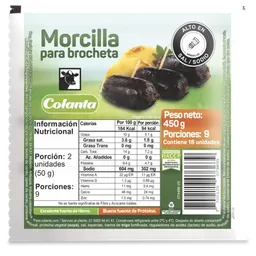 Colanta Morcilla Brocheta