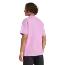 Adidas Camiseta Manga Corta Lifestyle Hombre Morado Talla M